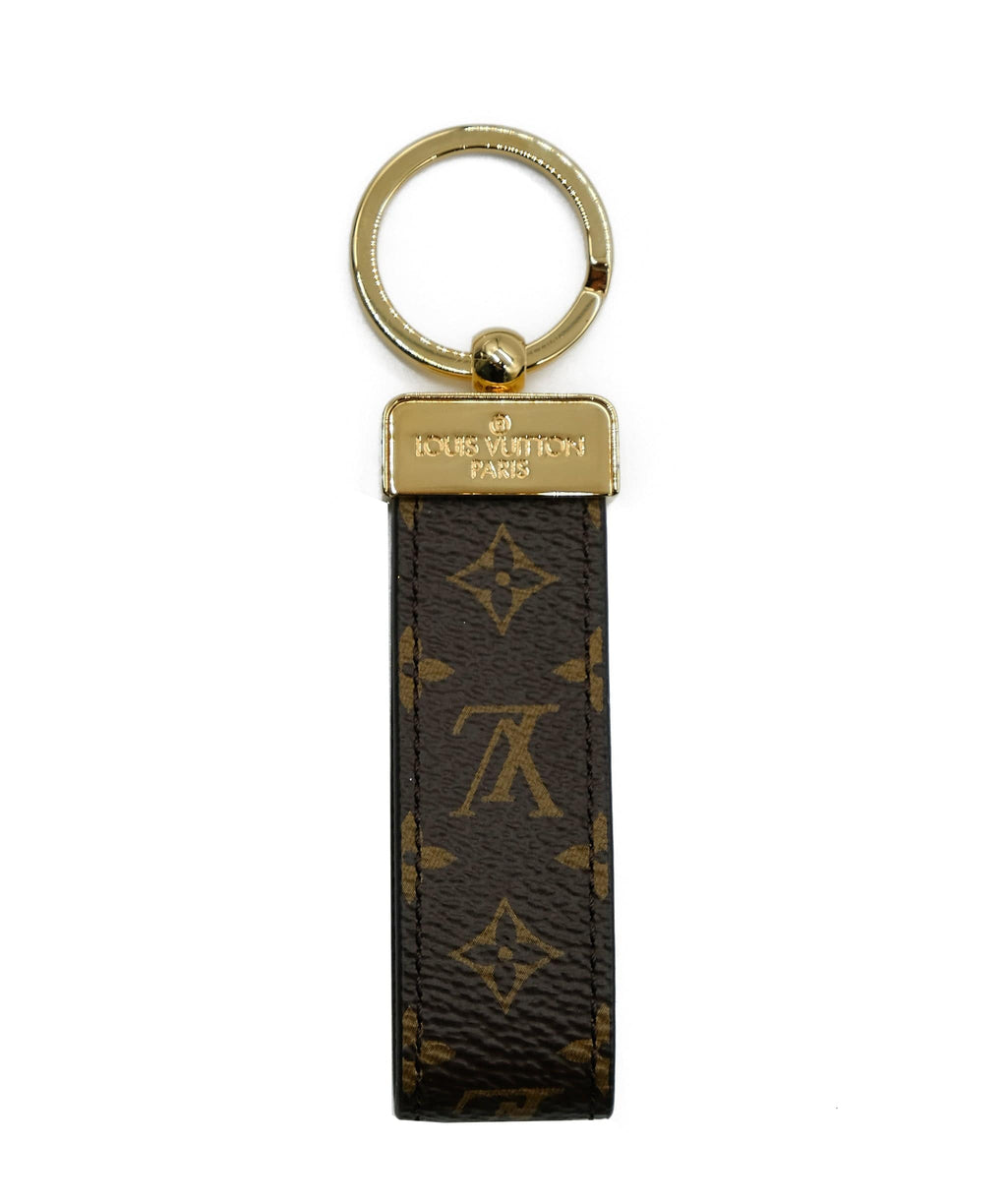 Louis Vuitton Monogram Gold Key Chain REC1193