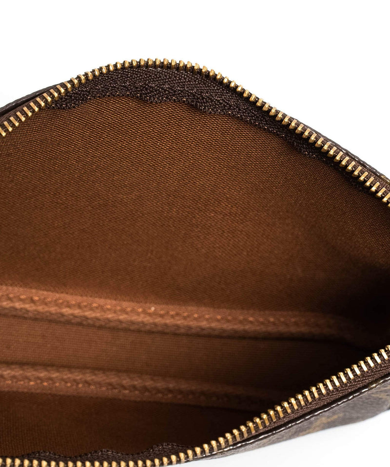 Brown Louis Vuitton Monogram Pochette Homme Clutch Bag – RvceShops Revival