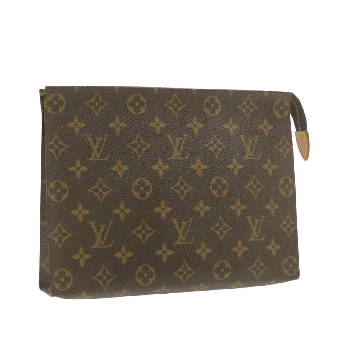 Louis Vuitton LOUIS VUITTON Monogram Poche Toilette 26 Pouch 8909AN