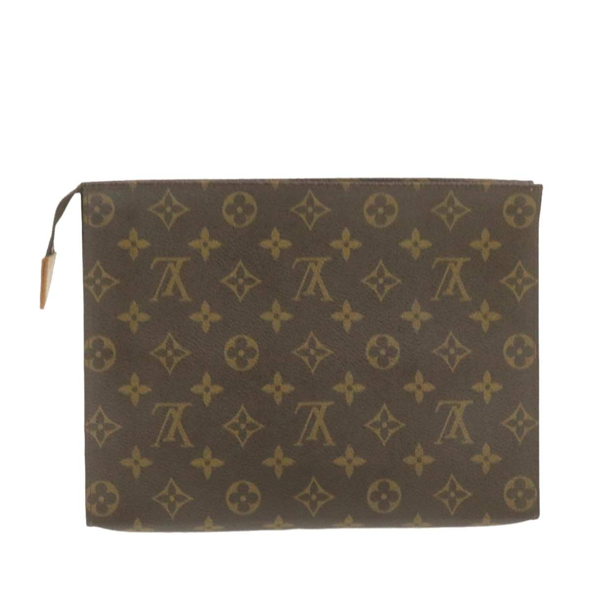 Louis Vuitton LOUIS VUITTON Monogram Poche Toilette 26 Pouch 8909AN