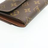 Louis Vuitton LOUIS VUITTON Monogram Porte Monnaie Billets Cartes Crdit Wallet M61652 pt109 - AWL2688