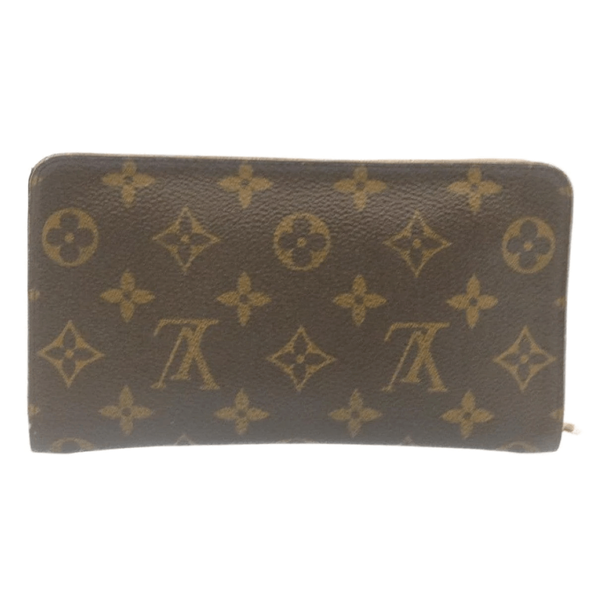 Louis Vuitton LOUIS VUITTON Monogram Porte Monnaie Zip Long Wallet M61727 LV Auth 28588 - AWL2678