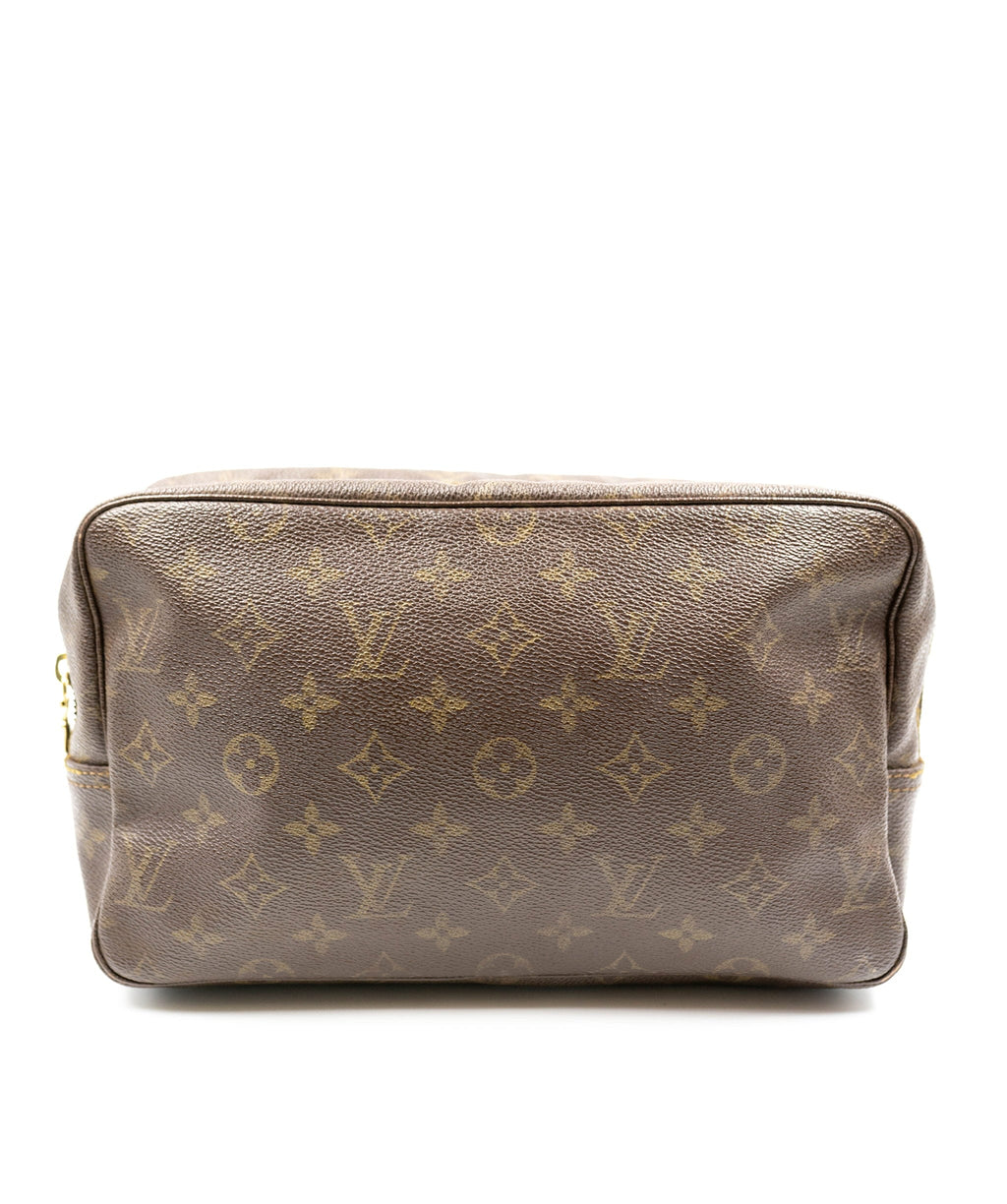 LOUIS VUITTON Monogram Trousse Toilette 28 Clutch Bag - AWL3497 –  LuxuryPromise