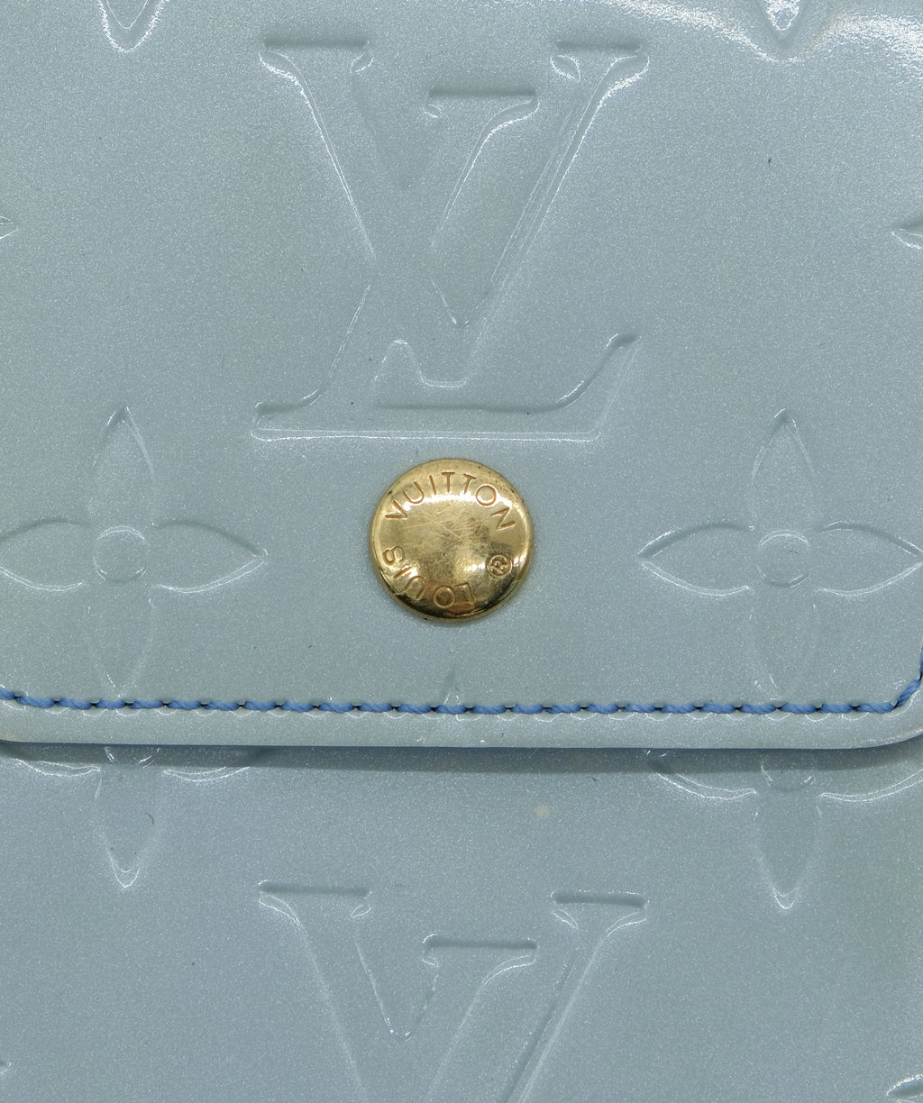 Louis Vuitton Gray Monogram Vernis Walker Wallet