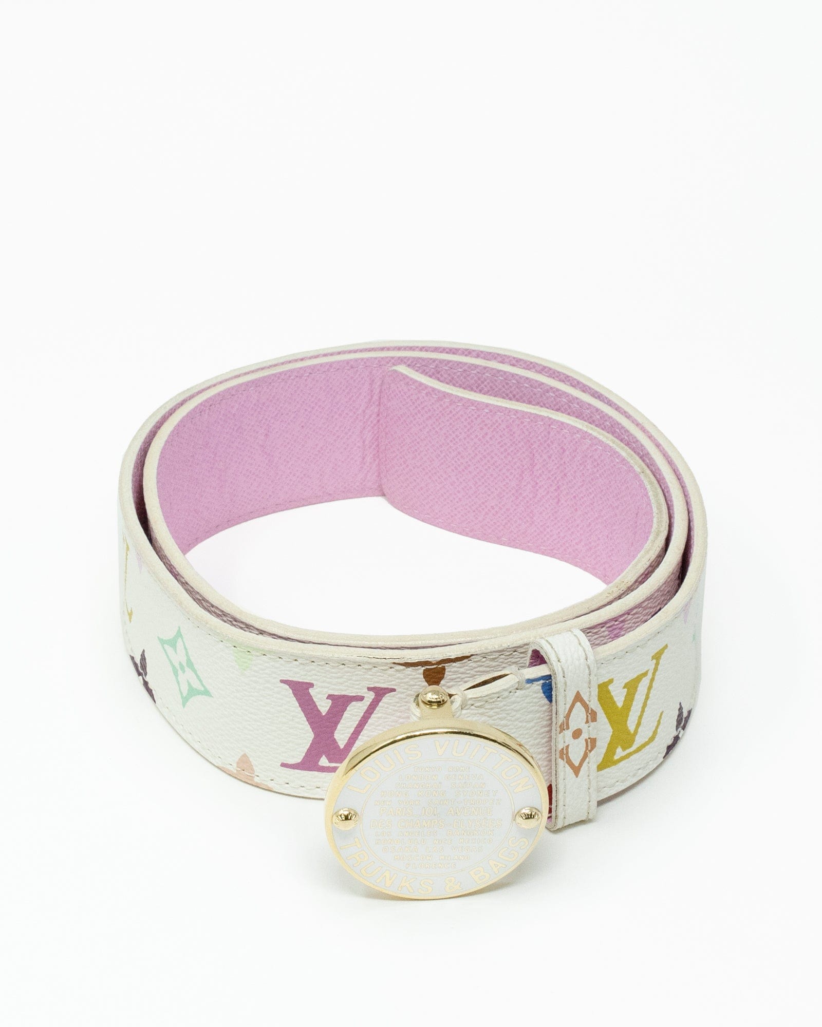 Louis Vuitton Louis Vuitton Murakami Multicoloured Belt ASL3740