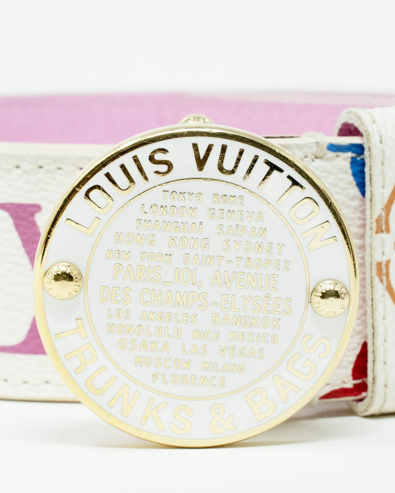 Louis Vuitton Murakami Multicolored Belt ASL3740 – LuxuryPromise