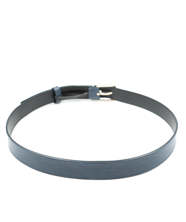 Louis Vuitton Louis Vuitton Navy Epi Leather Belt PHW - AGL1539