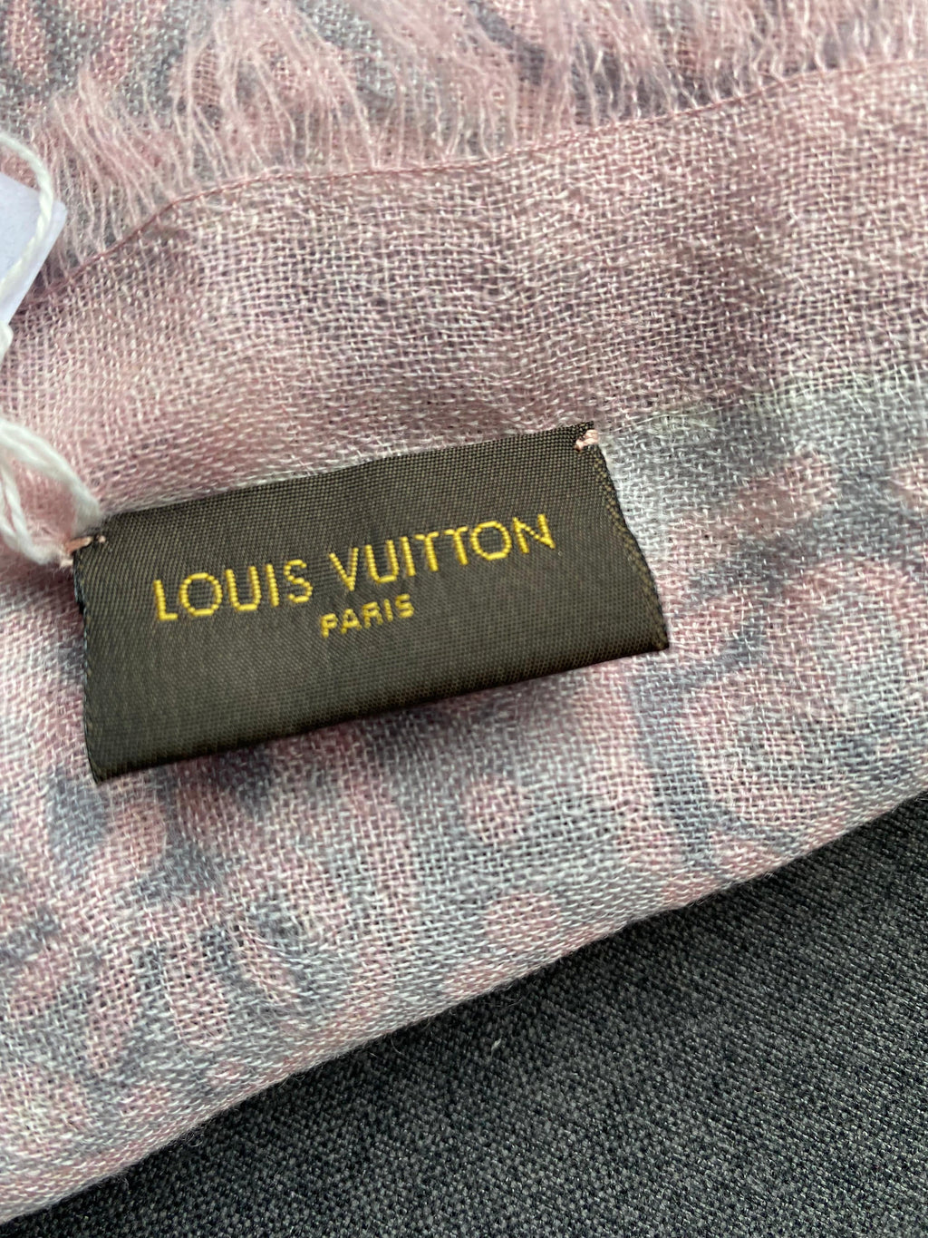 Louis Vuitton Paisley Print Cashmere Blend Shawl ALL0076 – LuxuryPromise