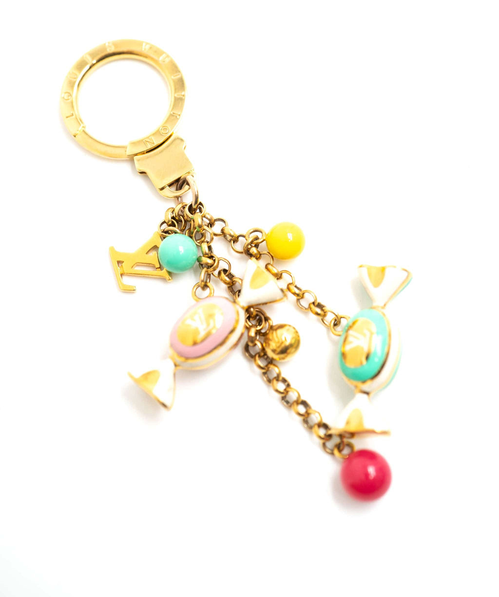Louis Vuitton Candy Keychain & Bag Charm - Gold Keychains, Accessories -  LOU749997