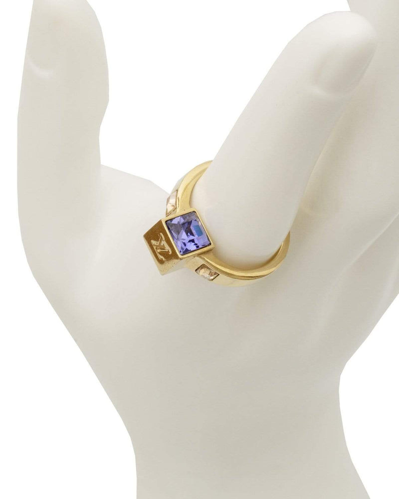 Louis Vuitton Purple Gamble Ring Medium