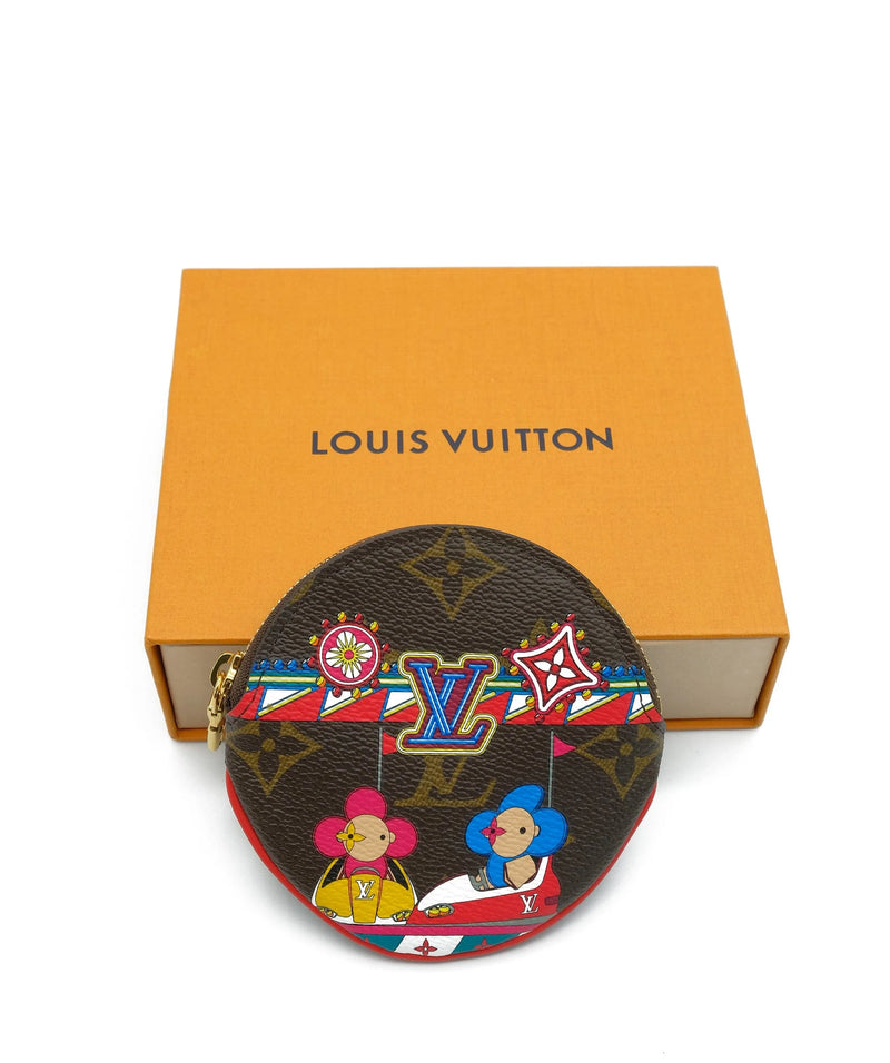 Louis vuitton round online coin purse