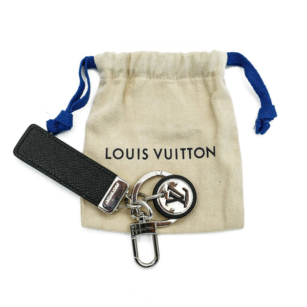 Louis Vuitton Neo LV Club Grey Taiga Leather Bag Charm & Key Holder Louis  Vuitton