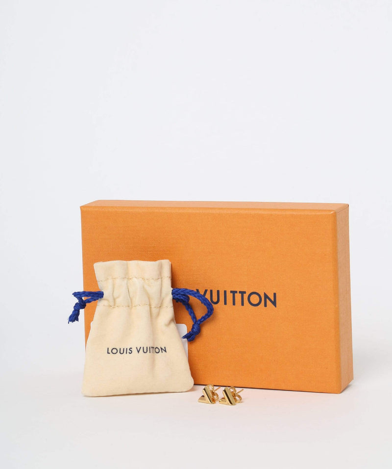 Louis Vuitton Louis Vuitton 'V' earrings