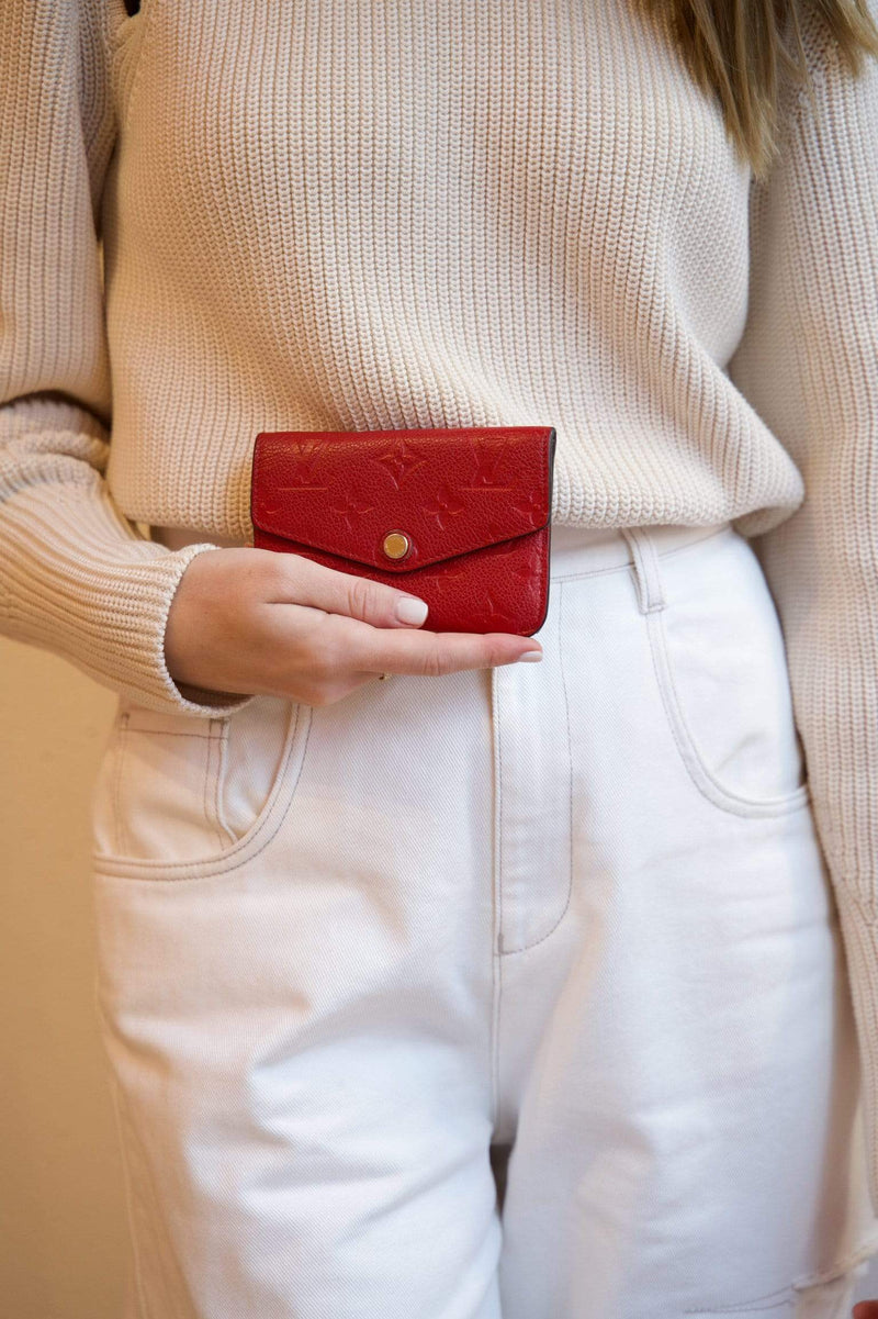 Louis Vuitton Louis Vuitton Wallet red with keying Empreinte - ADL1509