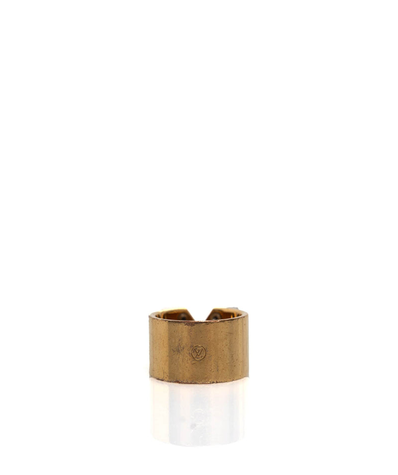 Louis Vuitton Louis Vuitton Yellow Gold Ring  AGL1073