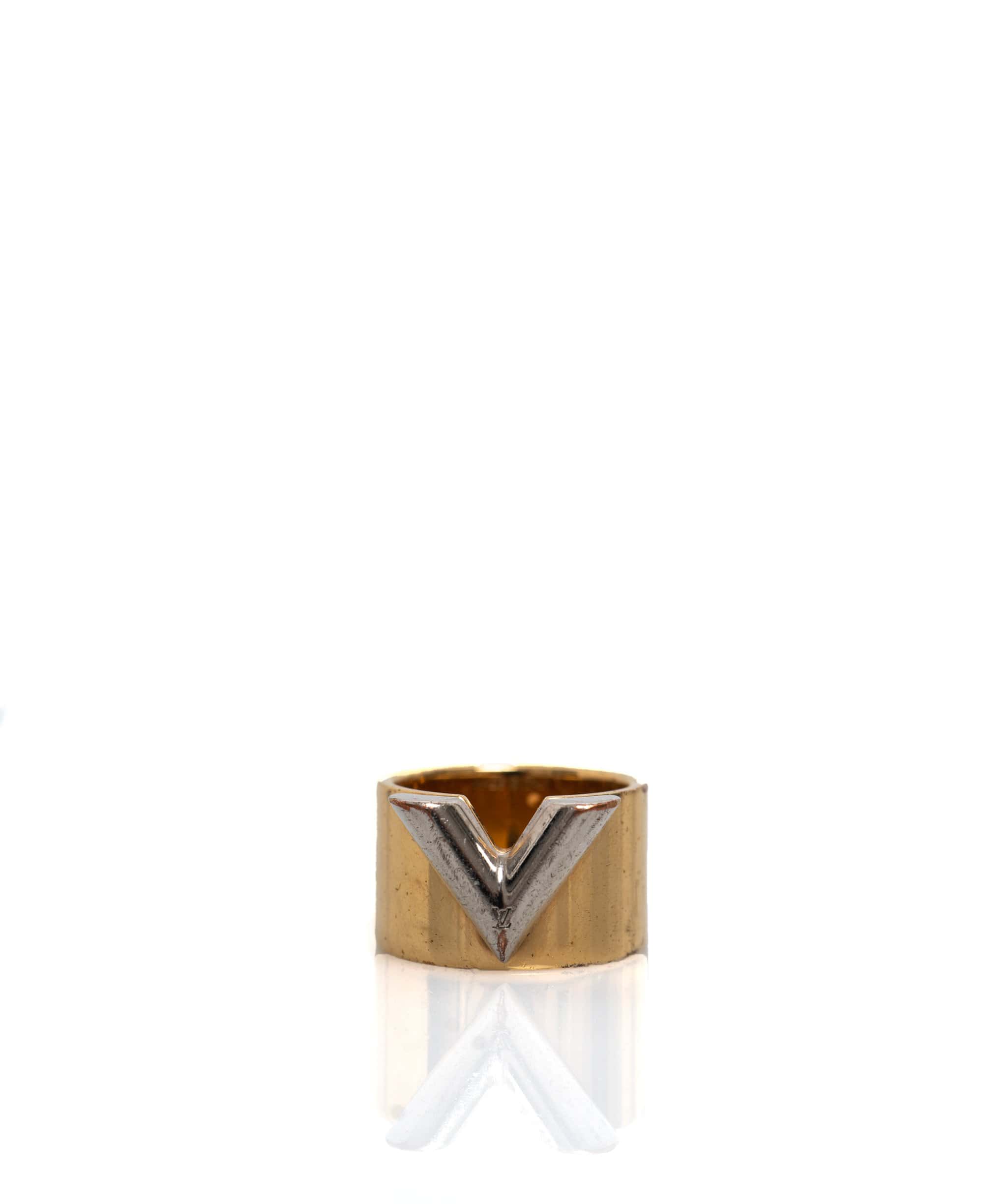 Louis Vuitton Louis Vuitton Yellow Gold Ring  AGL1073