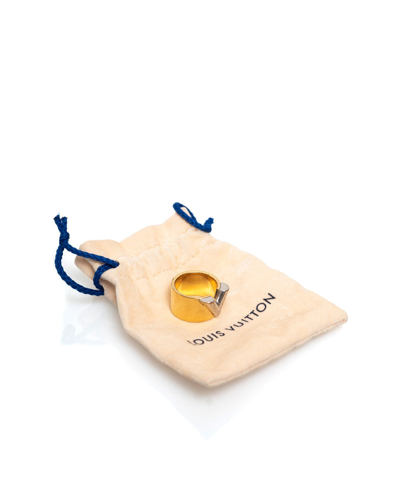 Louis Vuitton Yellow Gold Ring AGL1170