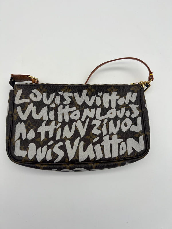 Louis Vuitton Grey Sprouse Pochette Access V2 Bag