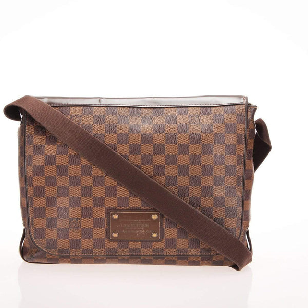 Louis Vuitton Brown Damier Ebene Brooklyn Mm Messenger Bag
