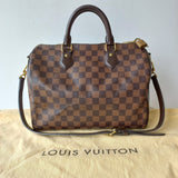 Louis Vuitton Damier Ebene Speedy Bandoliere 30 Bag MLI22101