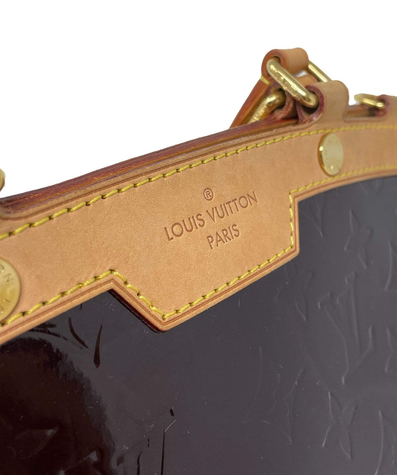Louis Vuitton Louis Vuitton Amarente Monogram Vernis Brea MM Bag - ADL1342
