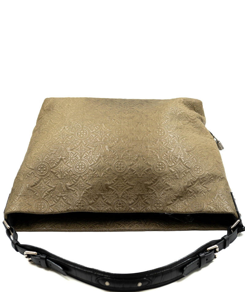 Louis Vuitton Olive Monogram Antheia cuero bolso GM GM – Bagaholic