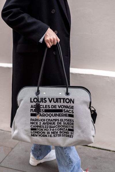 Louis Vuitton Articles de Voyage Rider Travel Shopper Canvas Pink