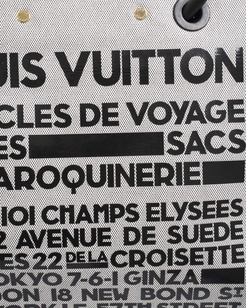 Louis Vuitton Corail Cotton Canvas Articles de Voyage Cabas MM Bag -  Yoogi's Closet