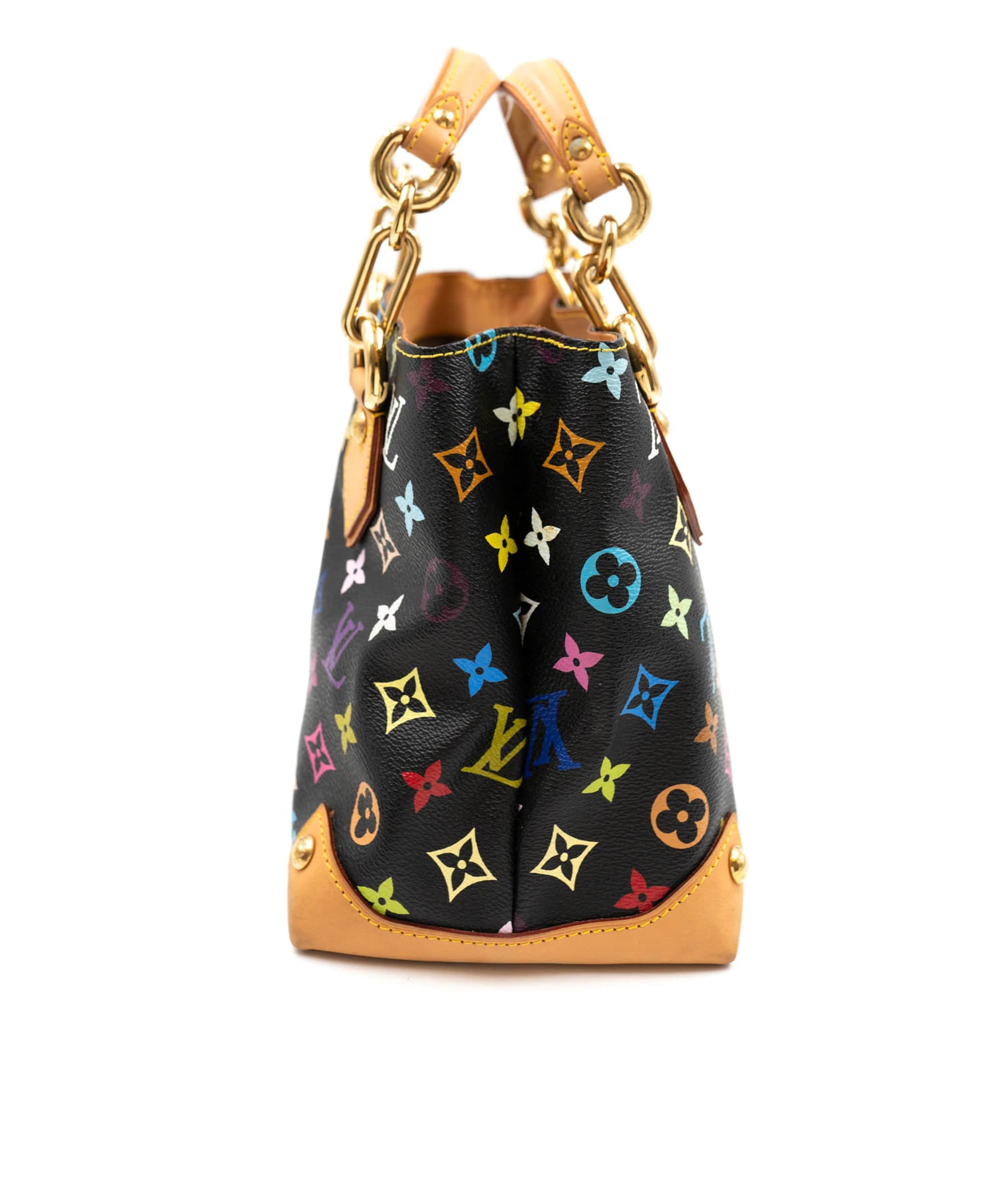 Louis Vuitton Louis vuitton Audra Murakami black top handle bag - AWL4006