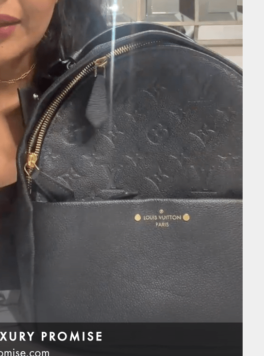 Louis Vuitton Louis Vuitton Backpack Black Empriente ASL4854