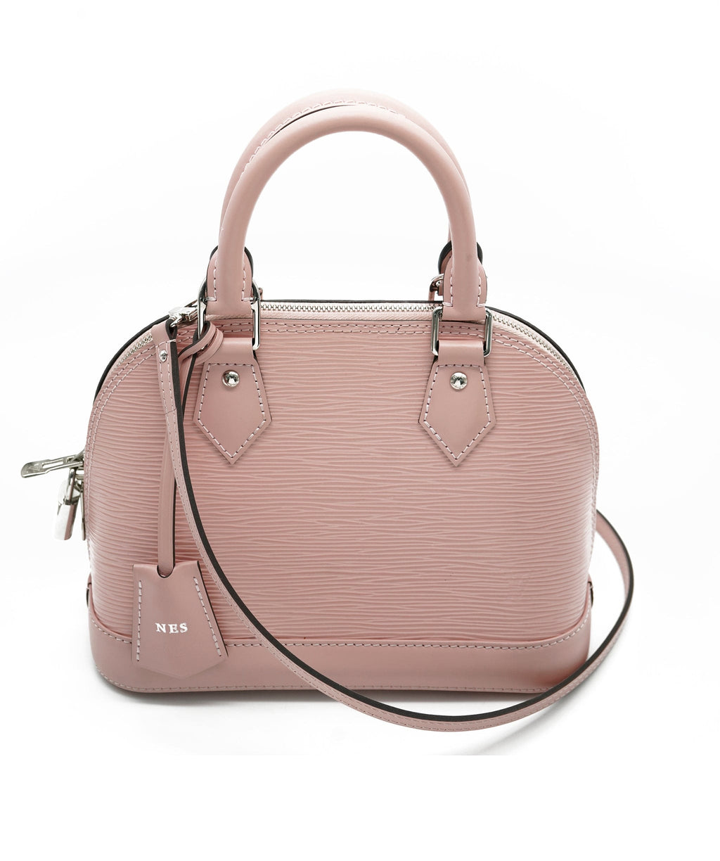 🎀 \Who loves pink bag?/ Me:🙋🏻‍♀️💕 Louis Vuitton Epi Alma BB 2Way Hand  Bag Rose Ballerine M41327 SKU:…
