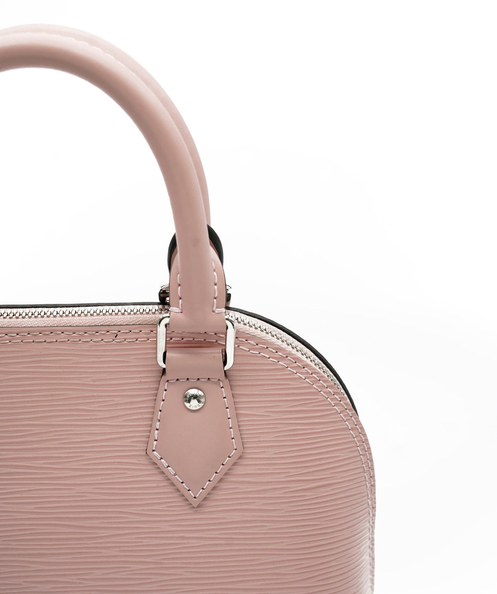 Alma bb cloth handbag Louis Vuitton Pink in Cloth - 25302576