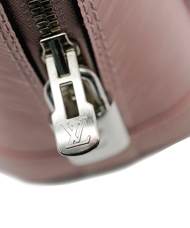 Louis Vuitton Alma BB with strap LV Pink Leather ref.429701 - Joli Closet