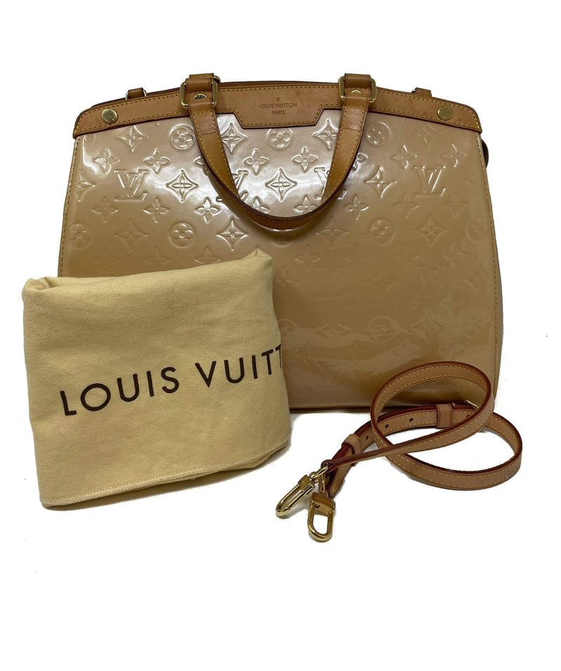 Louis Vuitton Louis Vuitton Beige Monogram Vernis Brea GM Bag - ADL1343