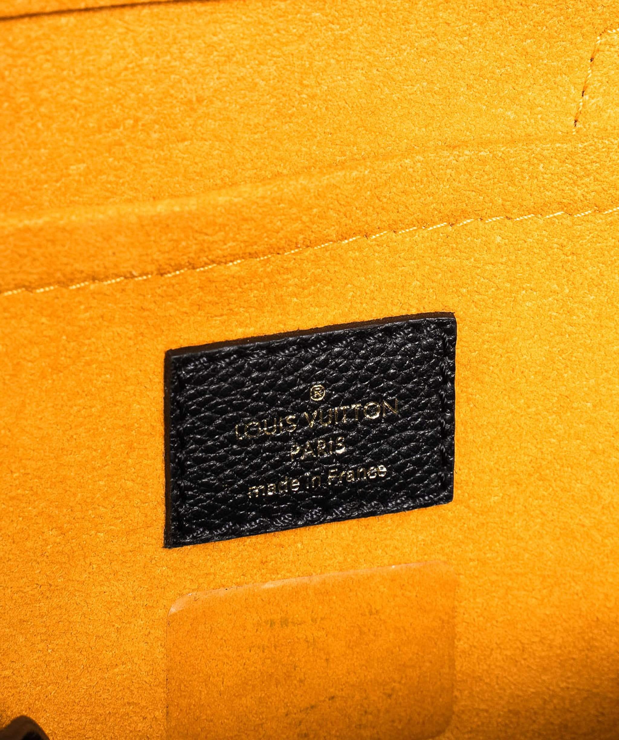 Louis Vuitton Louis Vuitton Black Empriente Leather Alma BB Bag - AGL1400