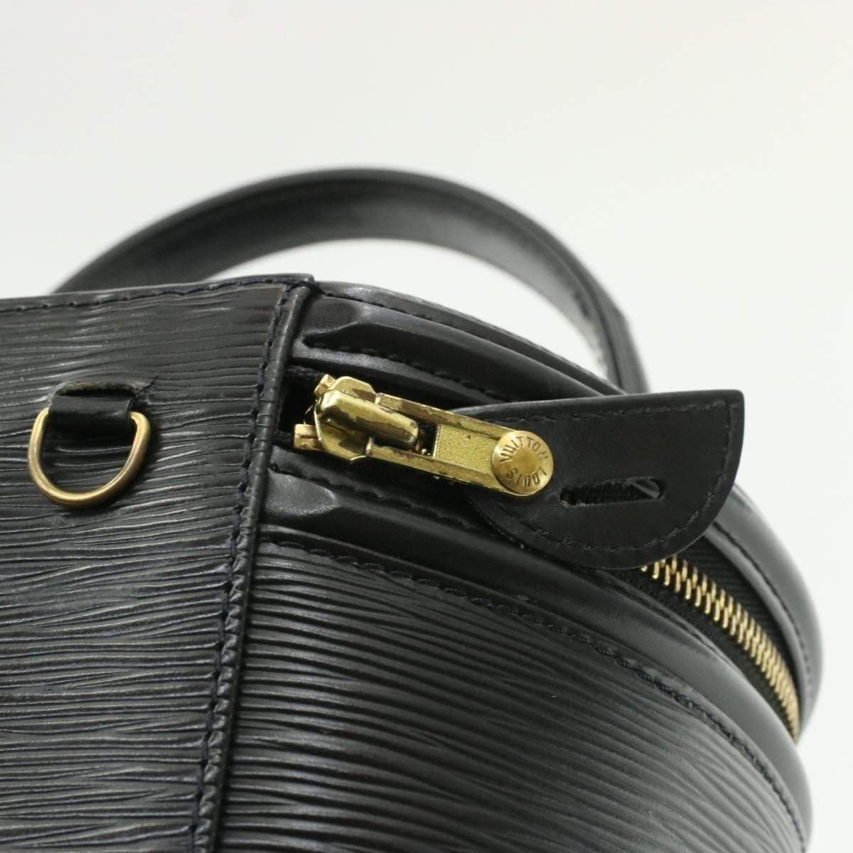 Louis Vuitton LOUIS VUITTON Black Epi Cannes Vanity Hand Bag
