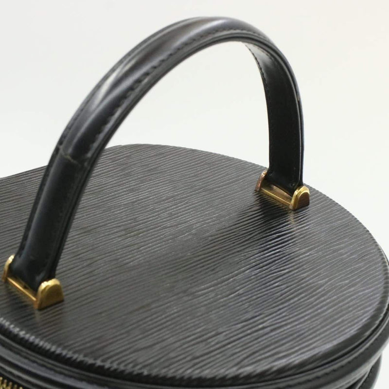 Louis Vuitton Louis Vuitton Black Epi Leather Cannes Vanity Bag
