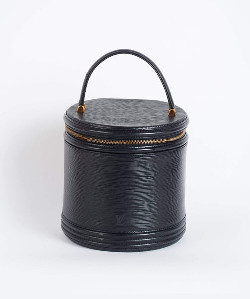 RM4,200 L V Cannes Vanity Bag Epi Leather In Black (19cm) Item