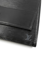 Louis Vuitton Louis Vuitton Black Epi Clutch AJL0054