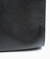 Louis Vuitton Louis Vuitton Black Epi Leather Wristlet Pouch - AGL2124