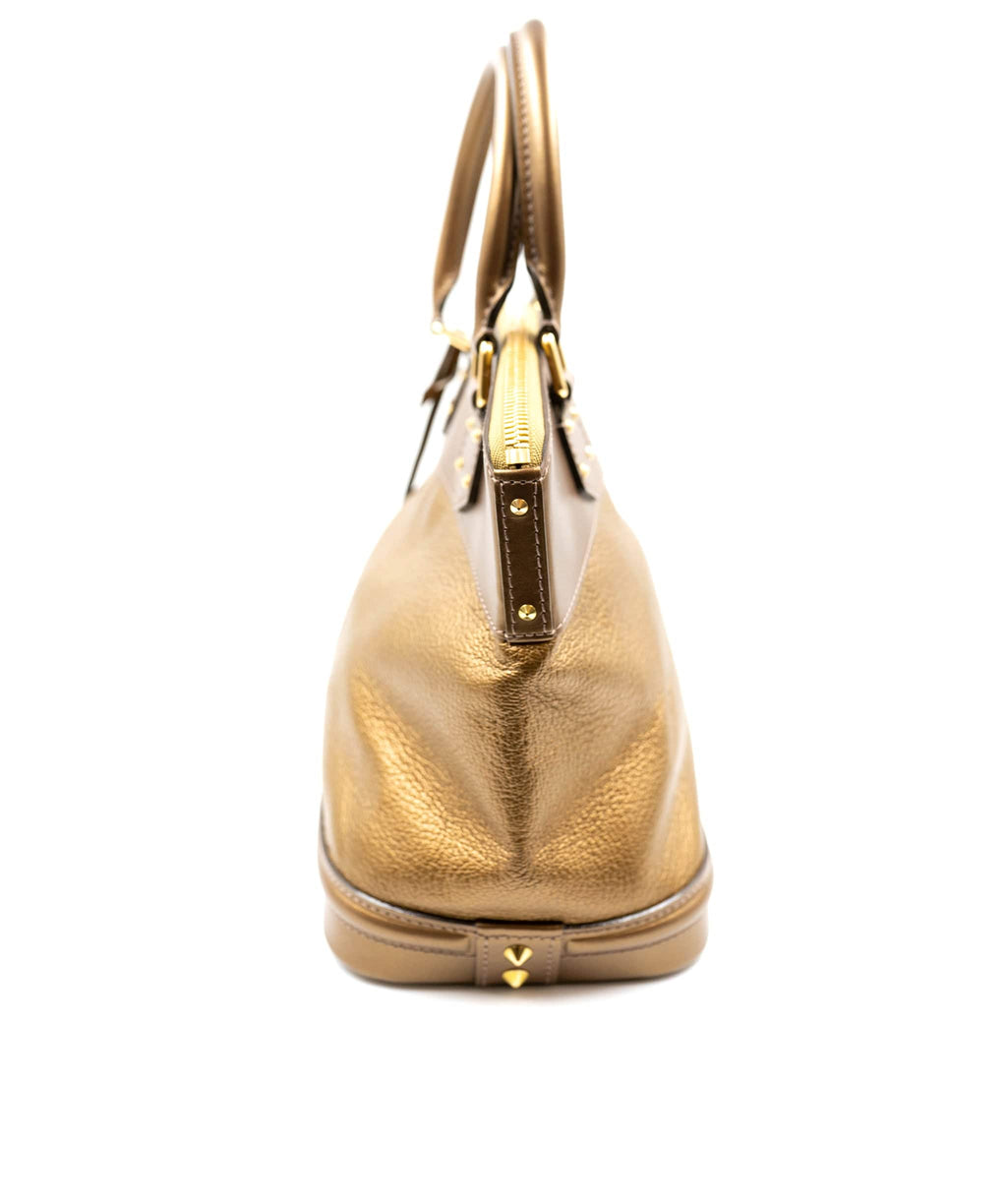 Louis Vuitton Bronze Suhali Lockit Bag - AWL2178 – LuxuryPromise