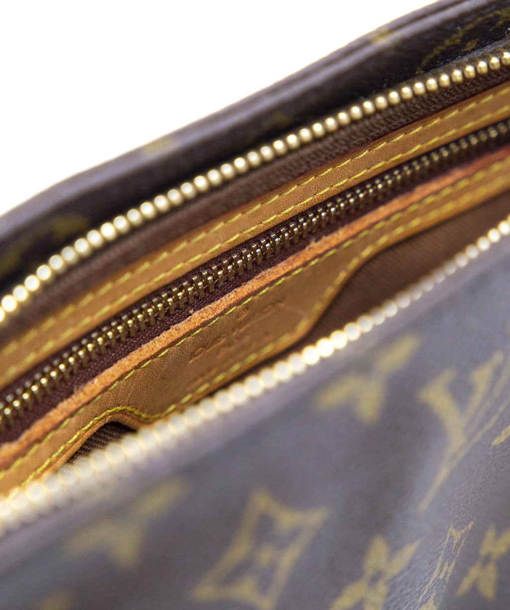 Louis Vuitton Trotteur Handbag Monogram Canvas Brown 2173161