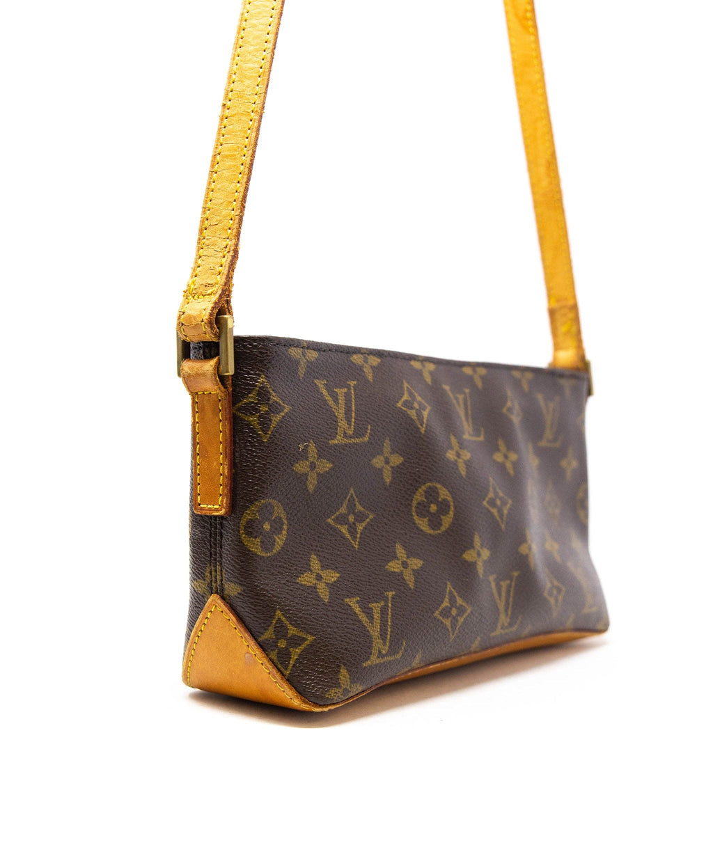Louis Vuitton Brown Monogram Canvas Trotteur Crossbody Bag - AGL2219