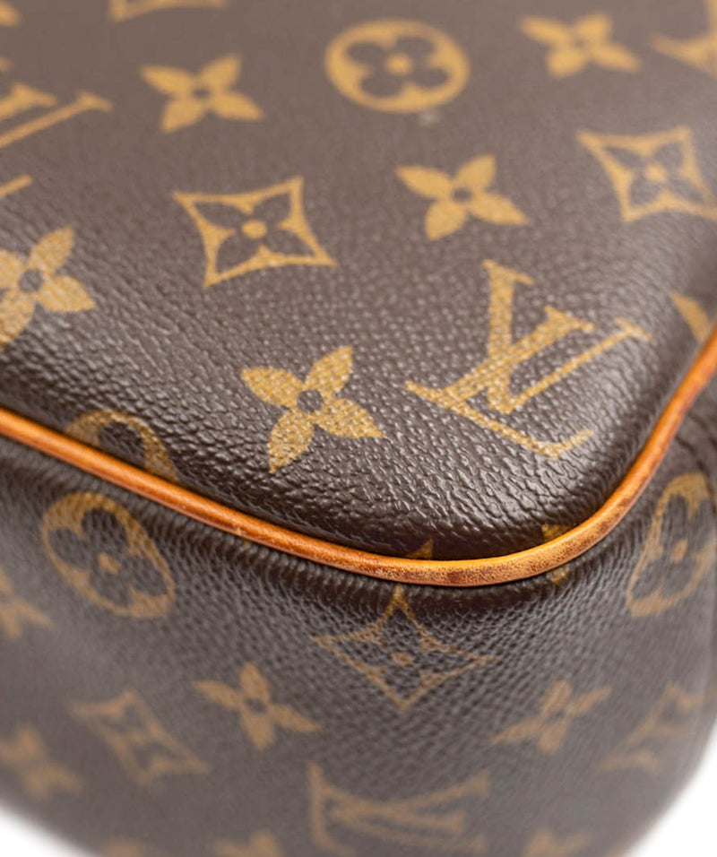 Louis Vuitton Monogram Canvas and Leather Trouville Bag Louis