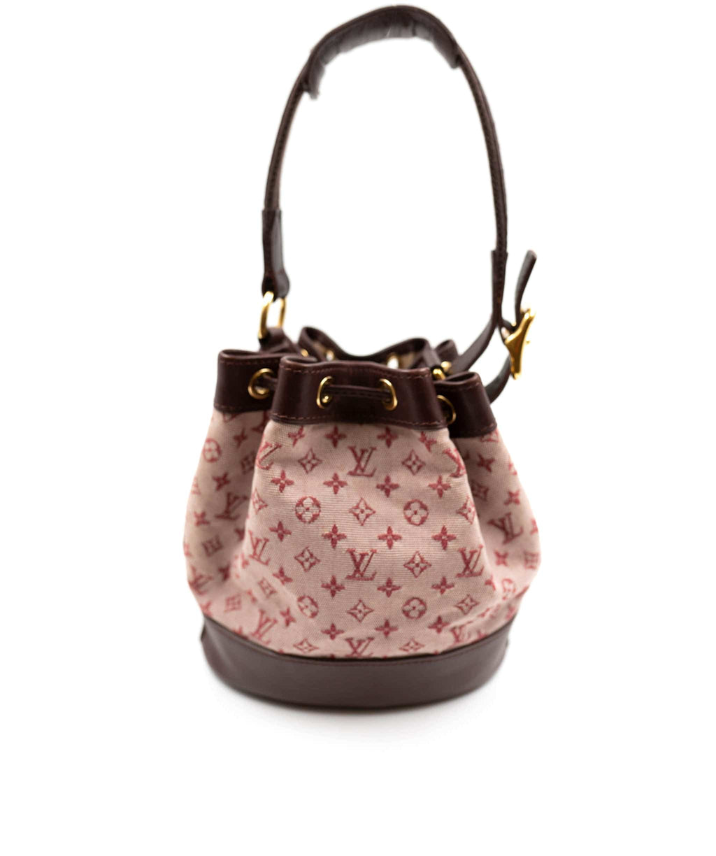 Louis Vuitton Mini Lin Noelie Bag - Blue Bucket Bags, Handbags - LOU273157