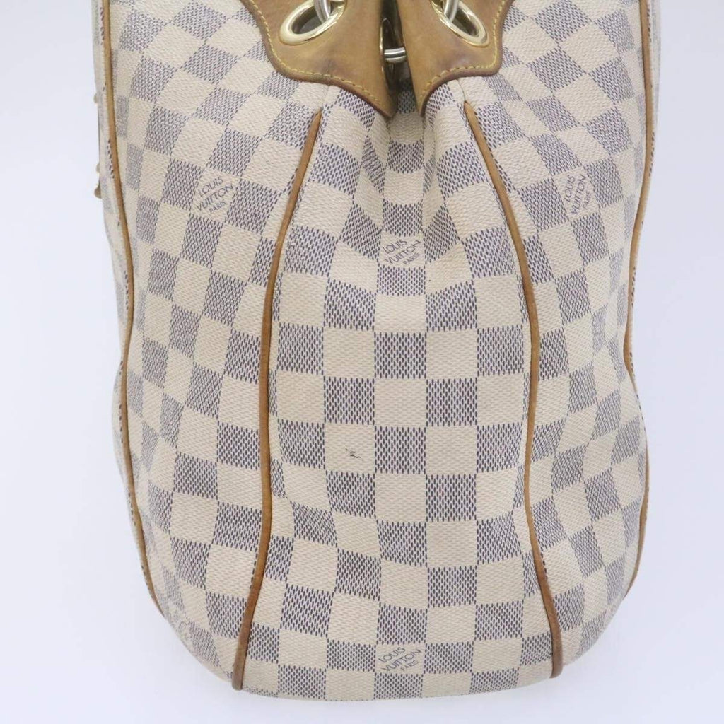 Louis Vuitton Girolata Damier Azur Shoulder Bag White