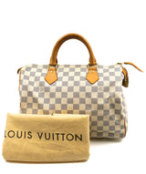 Louis Vuitton Louis Vuitton Damier Azur speedy 30 bag - AJC0025