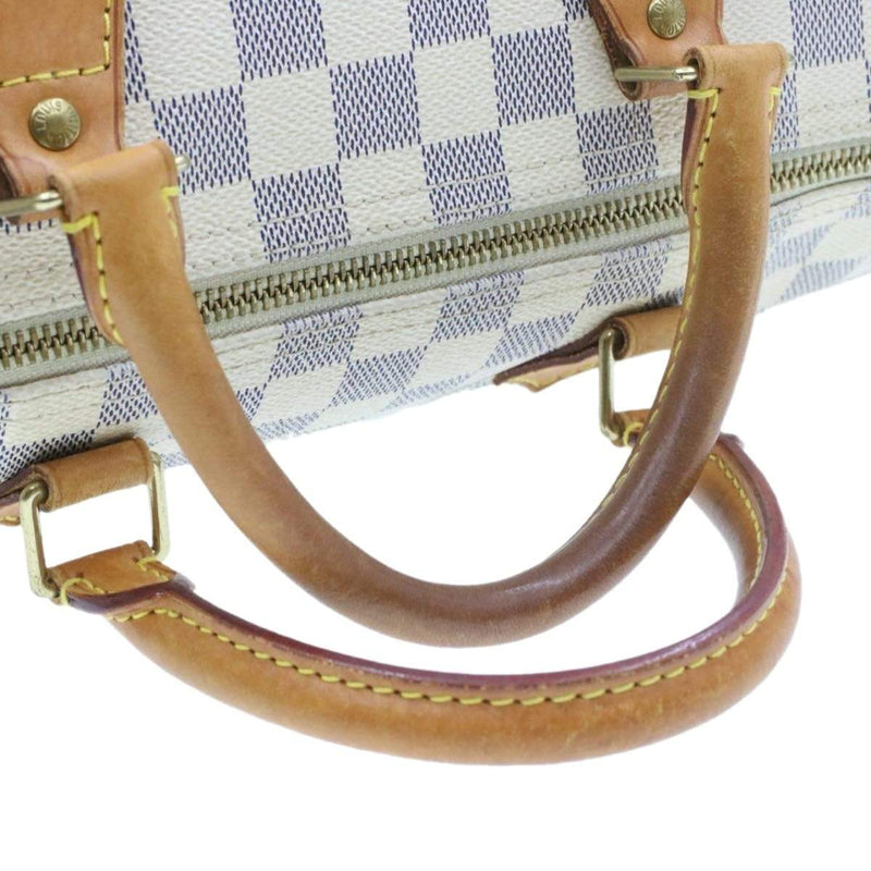 Damier AZUR Speedy 30 Louis Vuitton Authentic classic purse bag