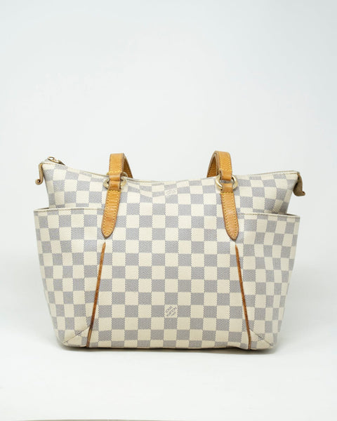 LOUIS VUITTON Damier Azur Totally MM – Collections Couture