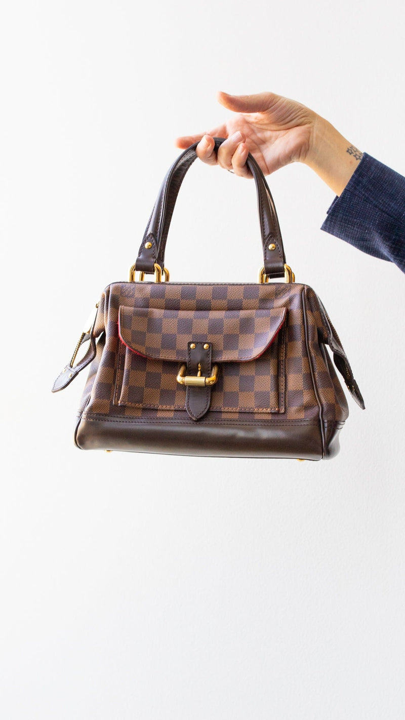 Louis Vuitton Damier Ebene Knightsbridge Bag In Brown, ModeSens